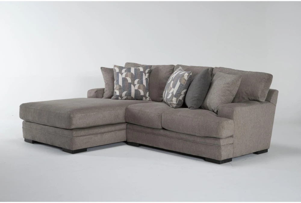 Arlen Marble 103" 2 Piece Sectional with Right Arm Facing Loveseat & Left Arm Facing Chaise