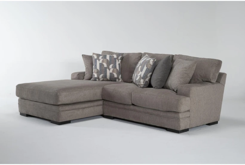 Arlen Marble 103" 2 Piece Sectional with Right Arm Facing Loveseat & Left Arm Facing Chaise - 360