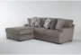 Arlen Marble 103" 2 Piece Sectional with Right Arm Facing Loveseat & Left Arm Facing Chaise - Signature