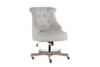 Lunado Light Grey Rolling Office Desk Chair - Signature