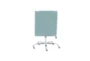Callippe Aqua Rolling Office Desk Chair - Back