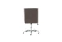 Callippe Charcoal Rolling Office Desk Chair - Back