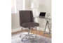 Callippe Charcoal Rolling Office Desk Chair - Room