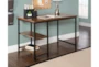 Scherwin Ash Veneer 45" Desk With 2 Shelves - Room