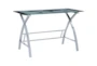 Treeview Metal And Glass Map 47" Desk - Signature
