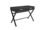 Cavour Black 42" Desk With 2 Drawers - Signature