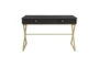 Ardendale Black 48" Desk With 2 Drawers - Front