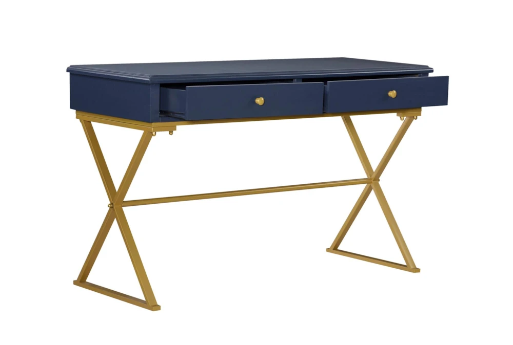 Ardendale Blue 48" Desk With 2 Drawers