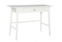 Beatty White 42" Desk With 1 Drawer - Signature