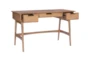 Flournoy Rattan 51" Desk With 3 Drawers - Signature
