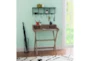 Edgemar Gray Wash 30" Folding Desk With 1 Drawer + 2 Shelves - Room