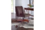 Callippe Brown Rolling Office Desk Chair - Room