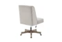 Callippe Natural Rolling Office Desk Chair - Detail