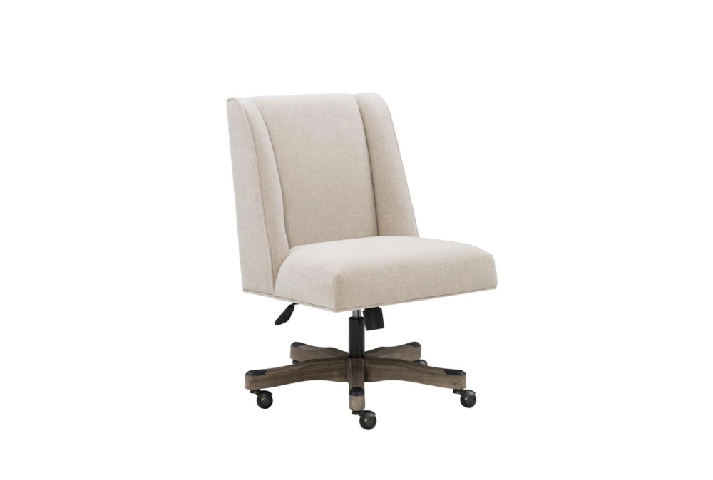 Callippe Natural Rolling Office Desk Chair