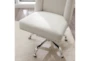Callippe Sherpa Rolling Office Desk Chair - Detail