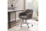 Estero Grey Rolling Office Desk Chair - Room