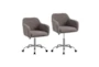 Estero Grey Rolling Office Desk Chair - Signature
