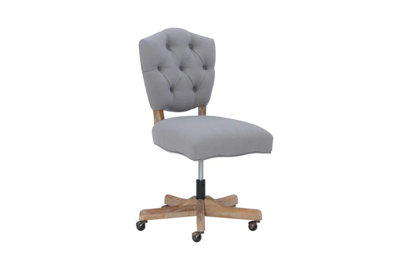 Shawnee Gray Rolling Office Desk Chair - 360