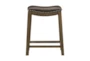 Kinsale Brown Kitchen Counter Stool - Front