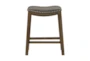 Kinsale Grey Kitchen Counter Stool - Front
