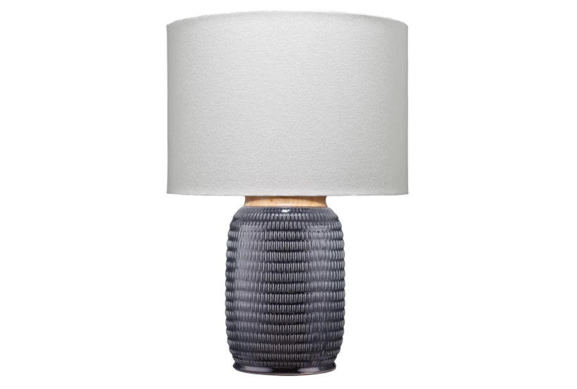24 Inch Brown Brass Finish Table Lamp - 360