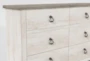 Kyrie Black Full Metal Panel 3 Piece Bedroom Set With Cassie Dresser + Nightstand - Detail