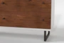 Kyrie Black Twin Metal Panel 3 Piece Bedroom Set With Clark Dresser + 1-Drawer Nightstand - Detail