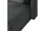Lyric Charcoal Velvet 105" 5 Piece L-Shaped Modular Sectional with Right Arm Facing Chaise - Detail