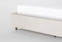 Dean Sand Queen Upholstered Panel Bed With Storage - Detail