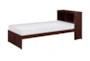 Kory Cherry Twin Wood Bookcase Bed - Signature