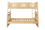 Kory Natural Twin Over Full Bunk Bed - Front