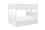 Kory White Full Over Full Wood Bunk Bed With Trundle - Signature