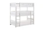 Kory White Twin Triple Bunk Bed - Signature