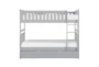 Kory Grey Twin Over Twin Wood Bunk Bed With Trundle - Front