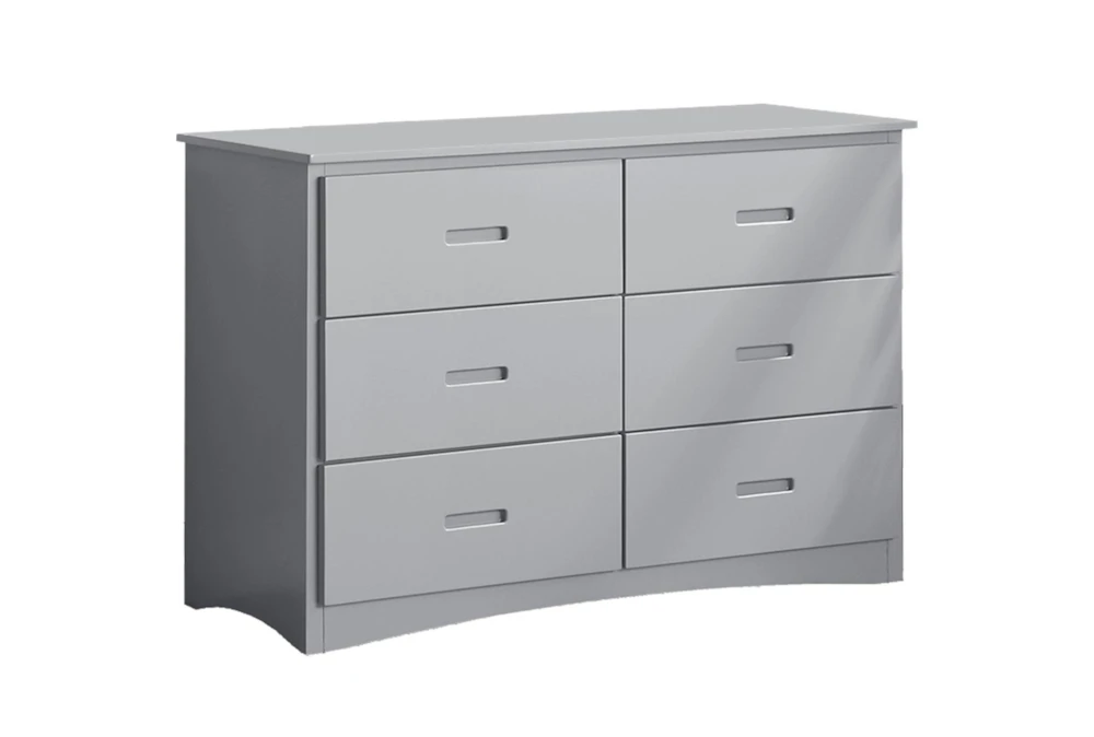 Kory Grey 6-Drawer Dresser
