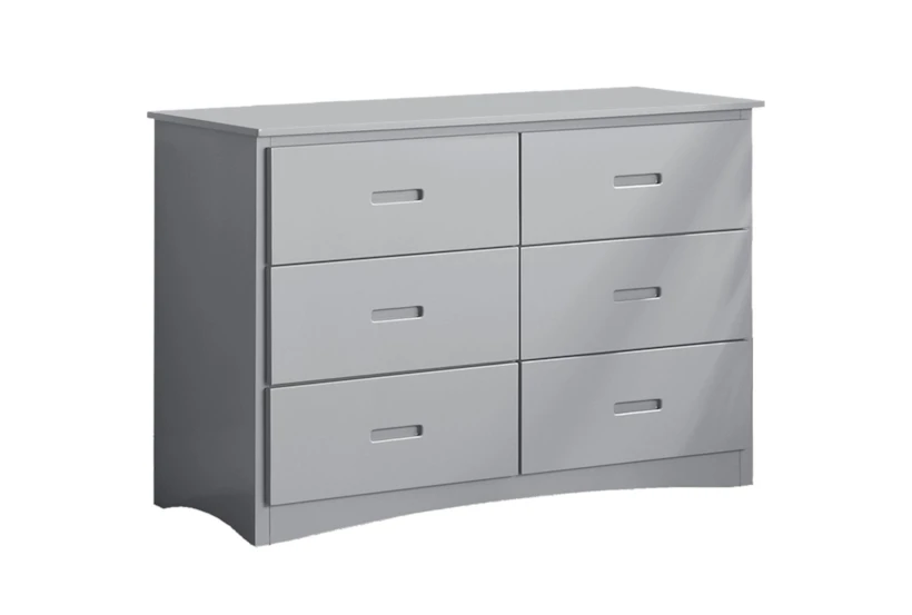 Kory Grey 6-Drawer Dresser - 360