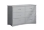 Kory Grey 6-Drawer Dresser - Signature