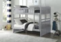 Kory Grey Full Over Full Wood Bunk Bed - Room