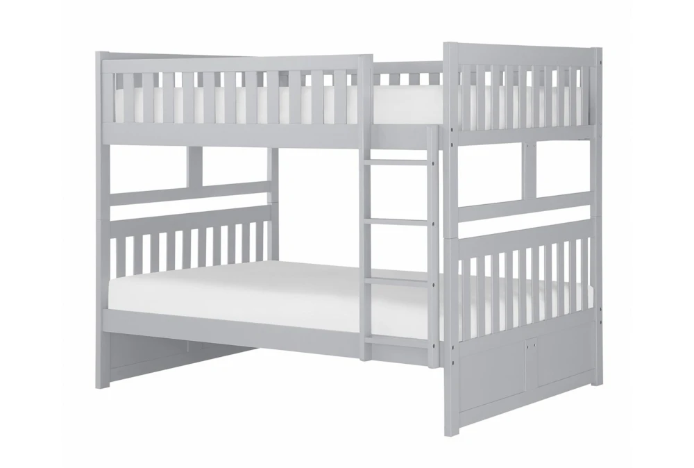 Kory Grey Full Over Full Wood Bunk Bed