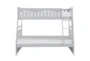 Kory Grey Twin Over Full Wood Bunk Bed - Front