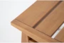 Amari Natural Outdoor End Table - Detail