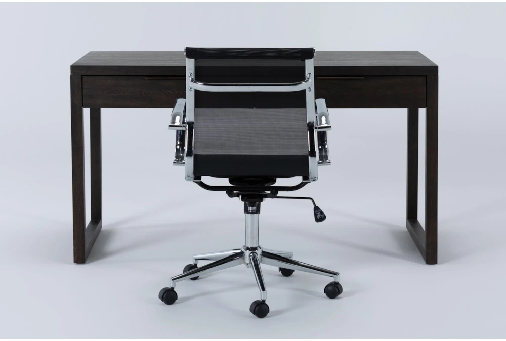 Pierce Espresso Computer Desk + Wendell Office Chair