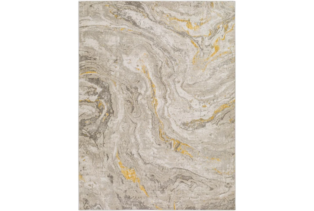 5'3"X7' Rug-Astley Marbled Stone/Gold