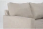 Aramis Cream 3 Piece Living Room Set With Queen Sleeper Sofa + Loveseat + Chair - Detail