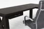 Jaxon Corner Desk+ Moby Grey High Back Rolling Office Chair - Detail