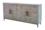 Two-Tone Carved 4 Door Sideboard - Signature