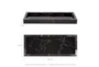 16 Inch Black Mirrored Marble Tray - Detail