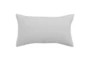 King Sham-White Cotton Linen Blend Quilted Oval Design  - Signature