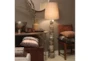60 Inch Natural Tones Stacked Horn Floor Lamp - Room