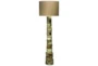 60 Inch Natural Tones Stacked Horn Floor Lamp - Signature